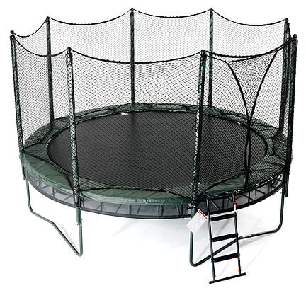 backyard dreams aos-double trampoline
