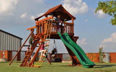 Wooden Swing Sets are Great For Generations to Come