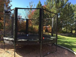 Large Trampoline with safety net colorado