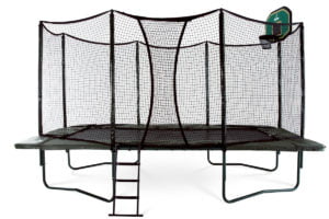 photo of the rectangular variable bounce trampoline