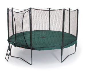 photograph of the trampoline weather cover