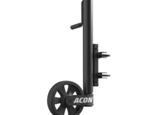 Wheels with a bar in black for trampolines.