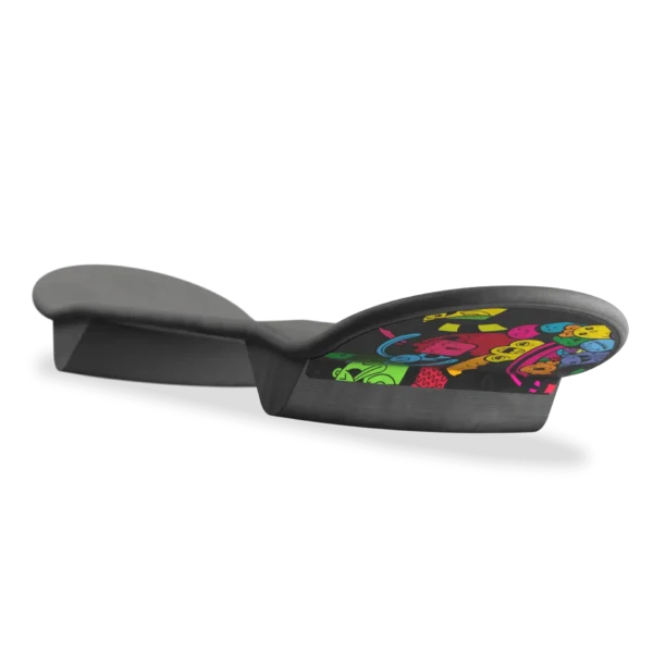 Acon trampoline skateboard side view.